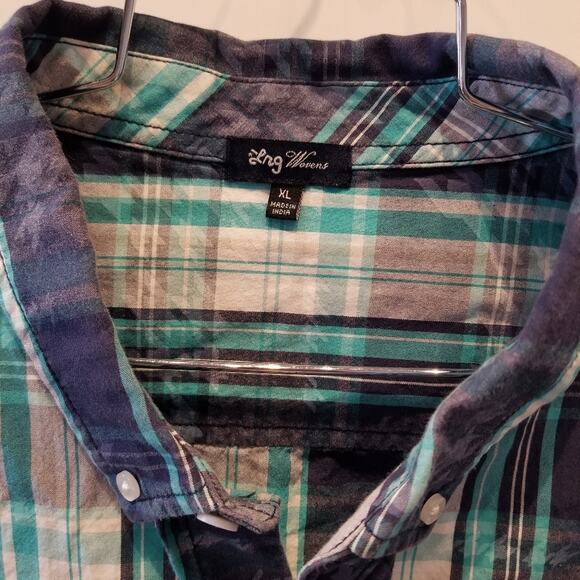 LNH Women's Collection Cotton Long Sleeve Button Shirt Size XL - Picture 3 of 10